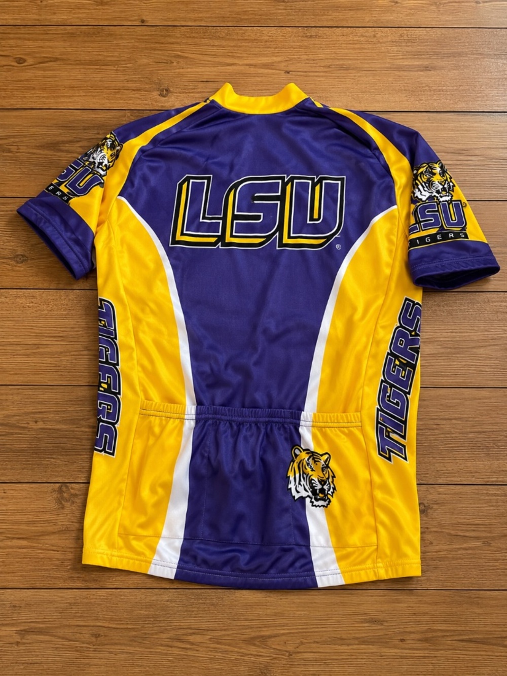 Lsu tigers sportswear football basketball yellow purple college